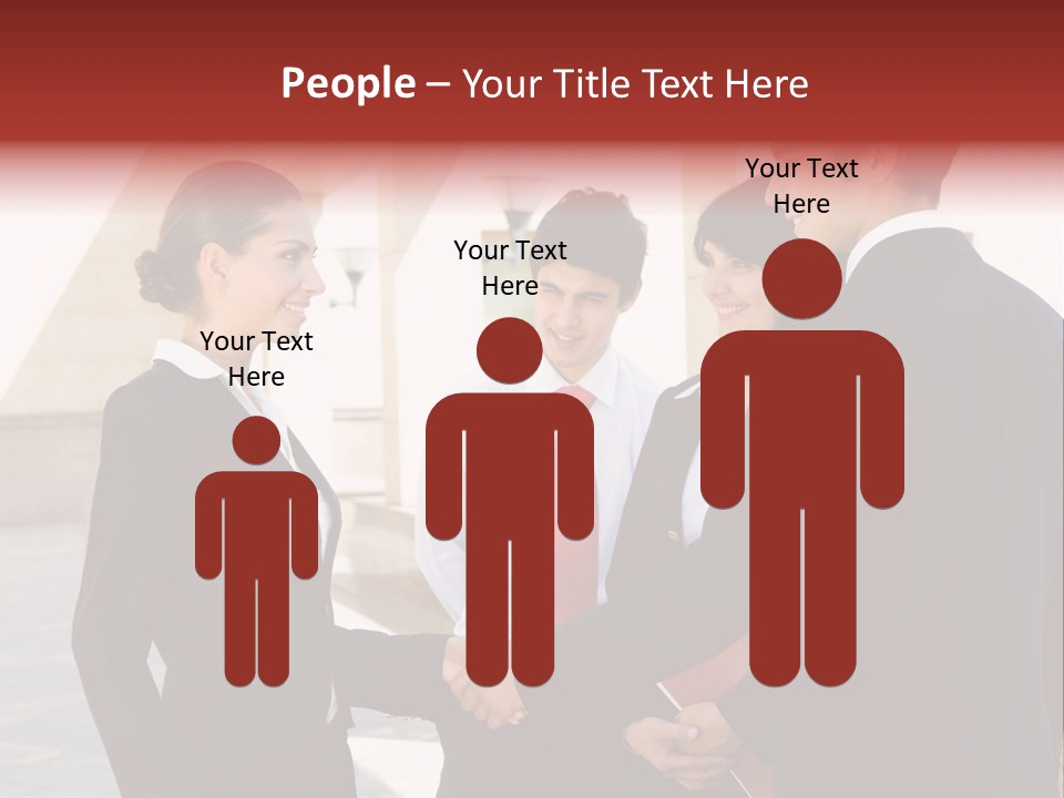 Park Structure Man PowerPoint Template