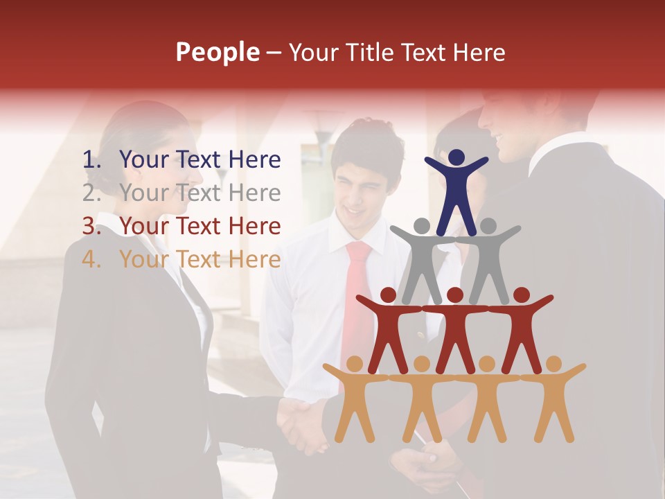 Park Structure Man PowerPoint Template