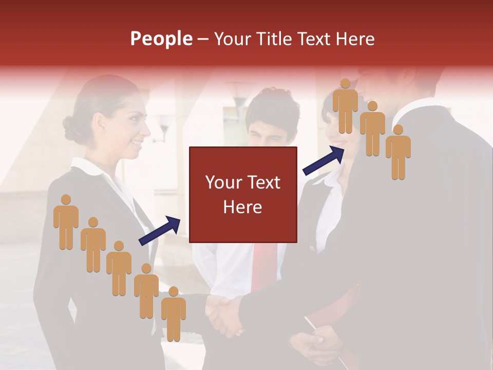 Park Structure Man PowerPoint Template