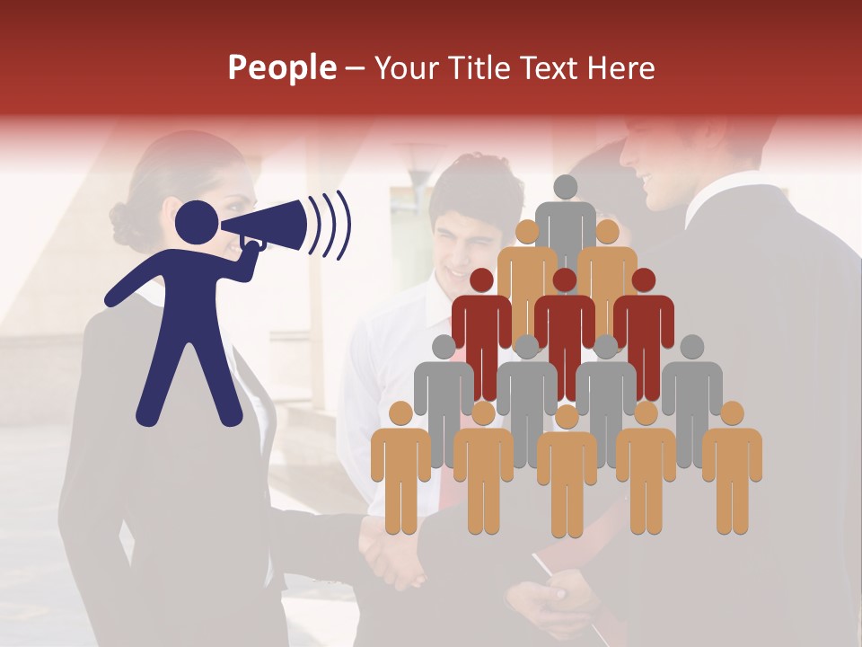 Park Structure Man PowerPoint Template