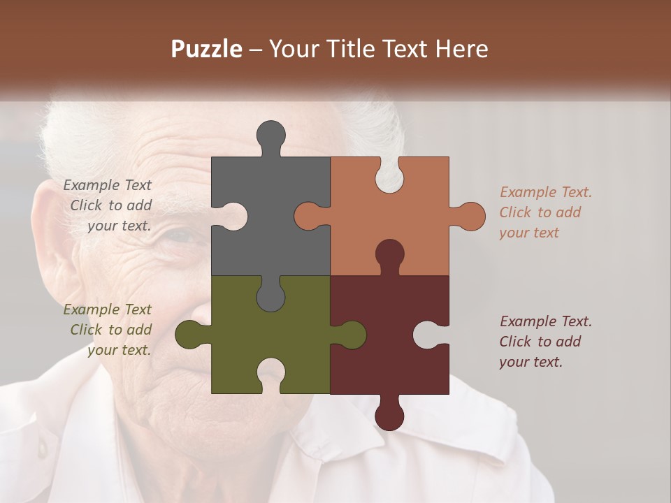 Estate Blue Sky Lawn PowerPoint Template