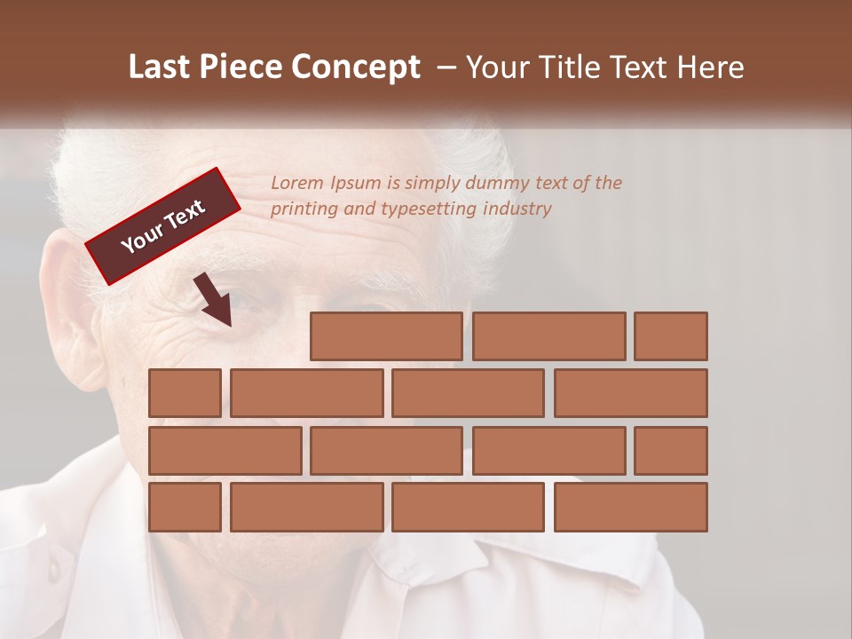 Estate Blue Sky Lawn PowerPoint Template