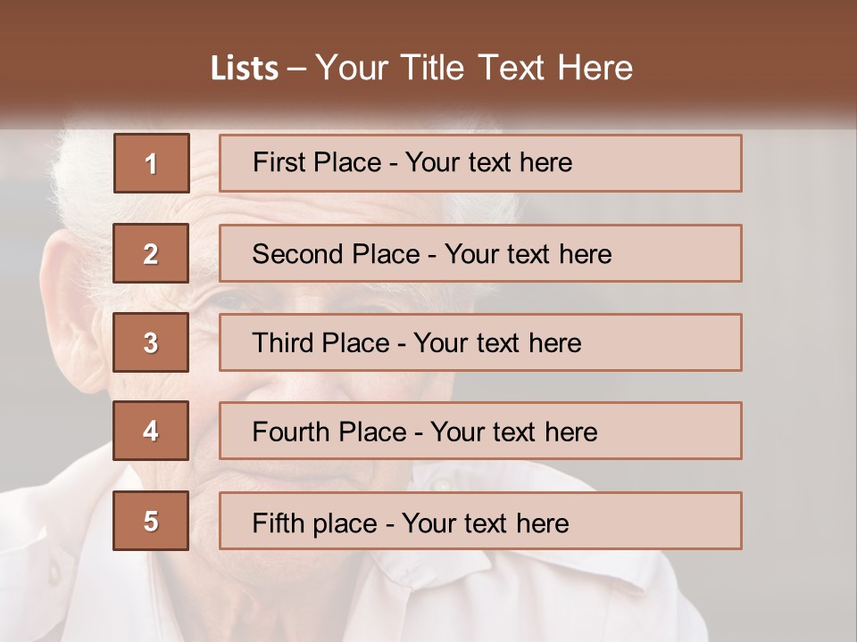 Estate Blue Sky Lawn PowerPoint Template
