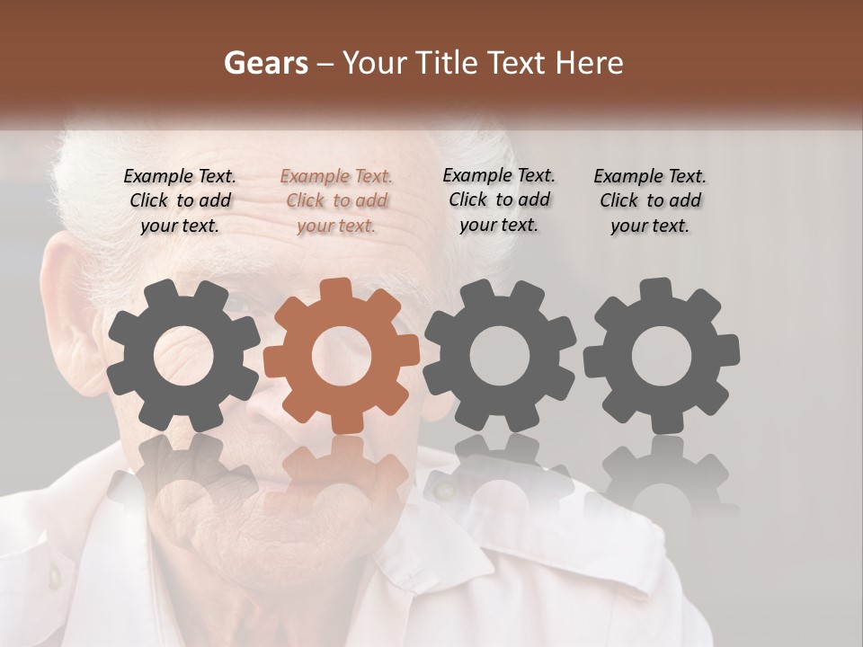 Estate Blue Sky Lawn PowerPoint Template