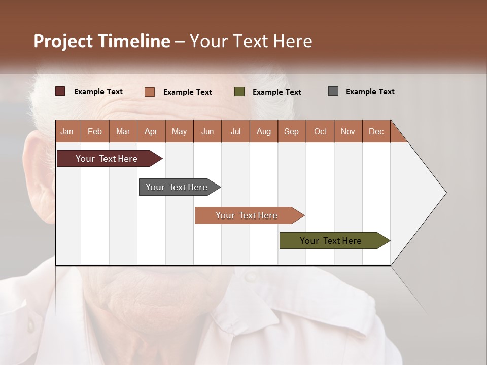 Estate Blue Sky Lawn PowerPoint Template
