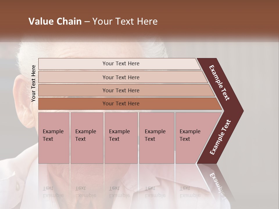 Estate Blue Sky Lawn PowerPoint Template