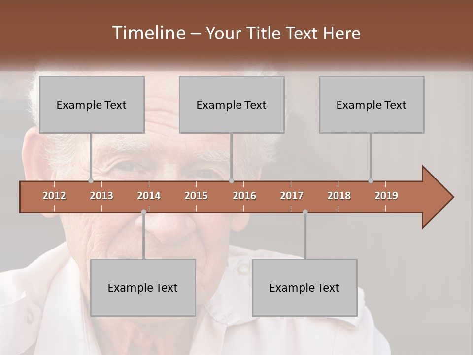 Estate Blue Sky Lawn PowerPoint Template