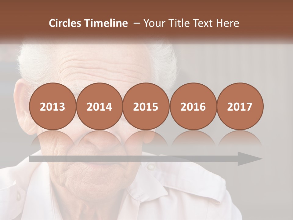 Estate Blue Sky Lawn PowerPoint Template