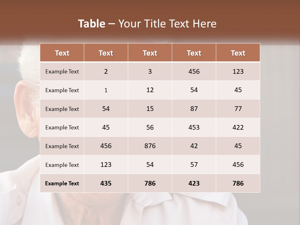 Estate Blue Sky Lawn PowerPoint Template