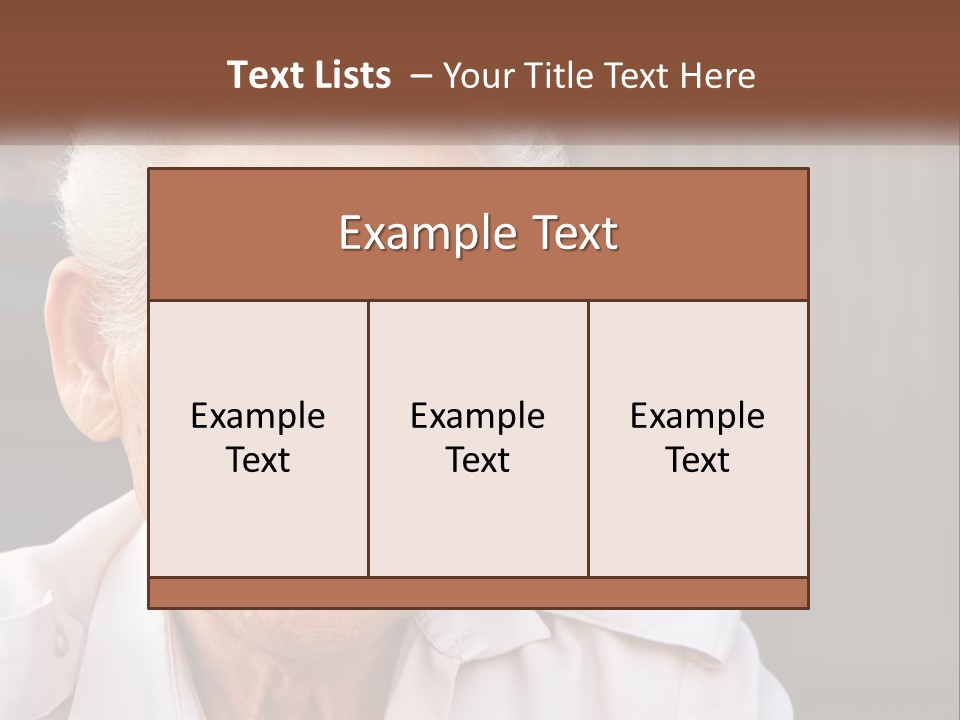 Estate Blue Sky Lawn PowerPoint Template
