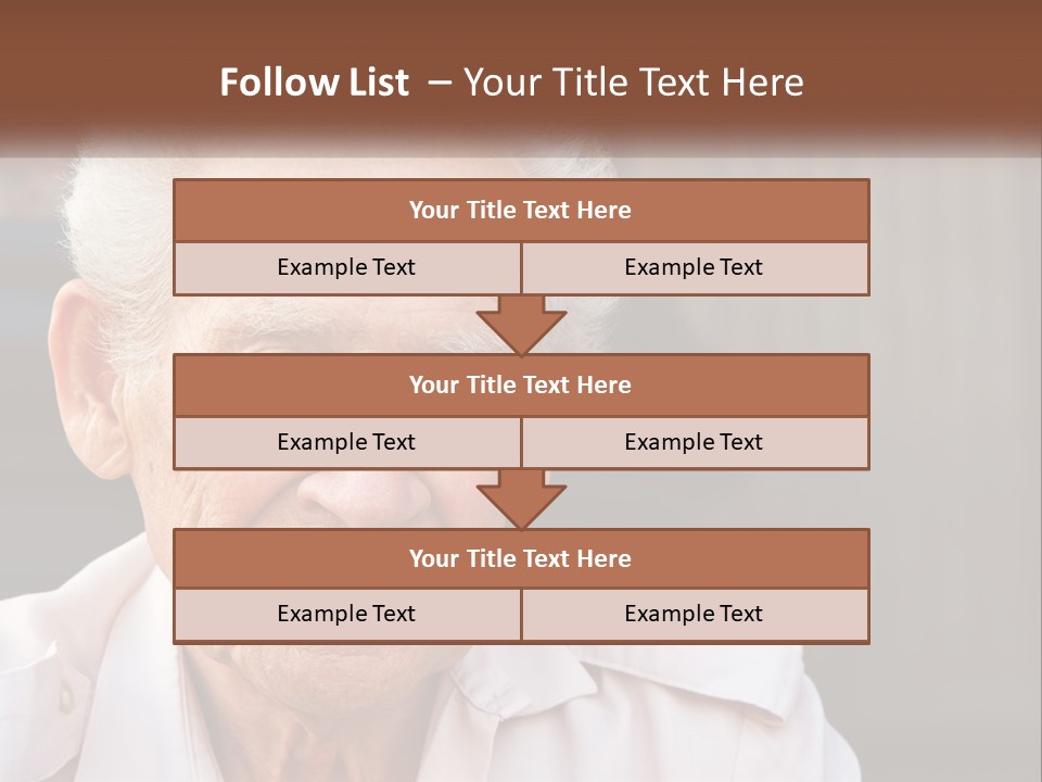 Estate Blue Sky Lawn PowerPoint Template