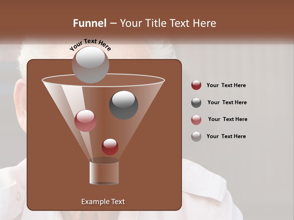 Estate Blue Sky Lawn PowerPoint Template