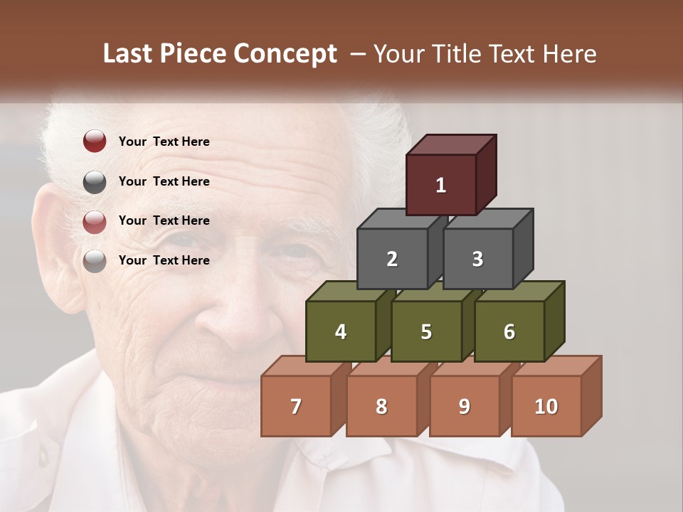 Estate Blue Sky Lawn PowerPoint Template