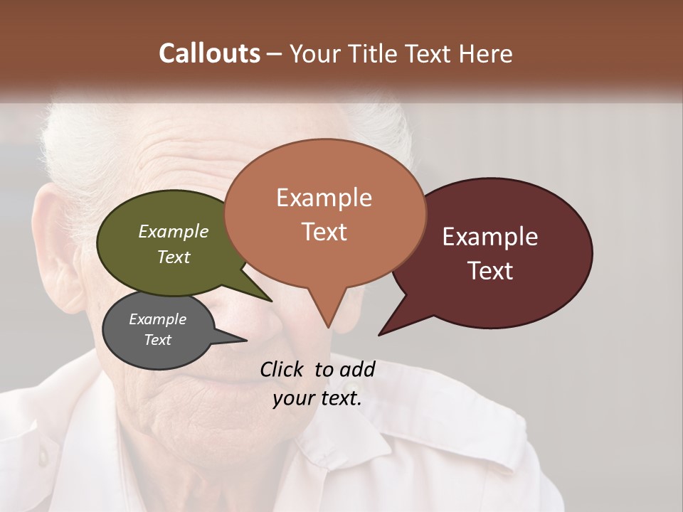 Estate Blue Sky Lawn PowerPoint Template