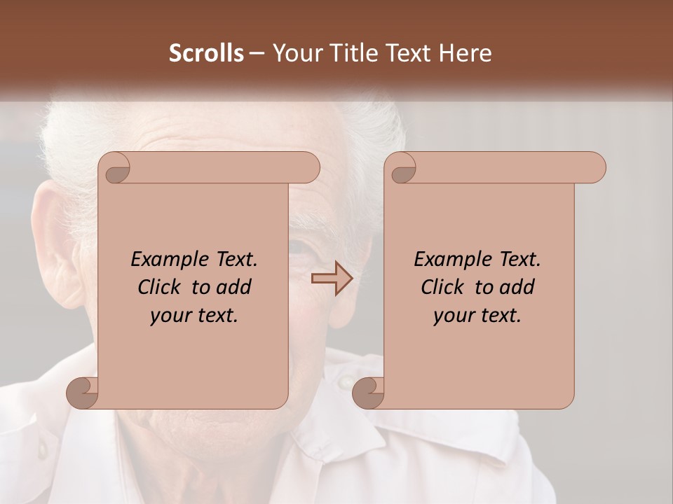 Estate Blue Sky Lawn PowerPoint Template