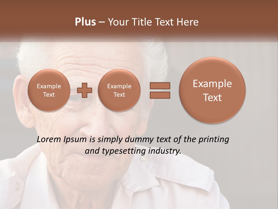 Estate Blue Sky Lawn PowerPoint Template