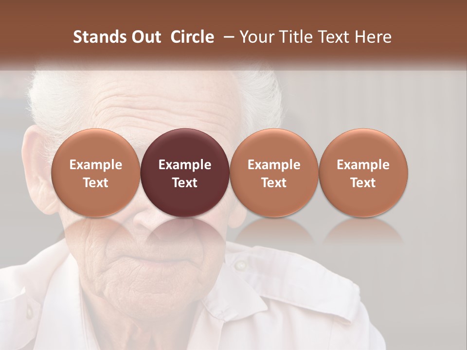 Estate Blue Sky Lawn PowerPoint Template