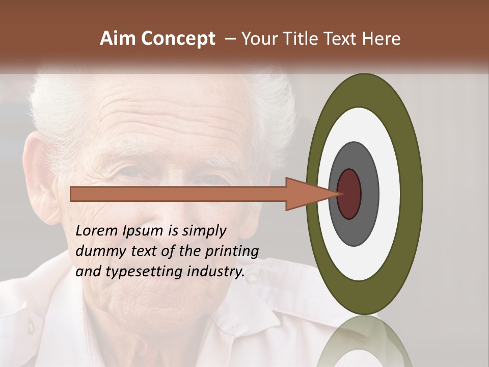 Estate Blue Sky Lawn PowerPoint Template