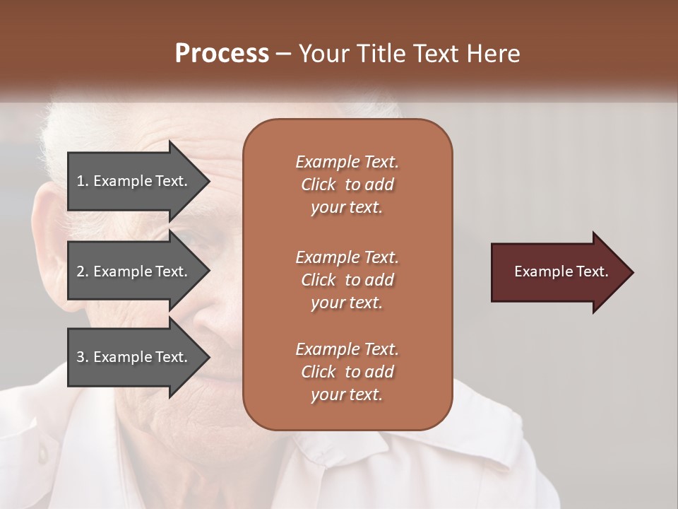 Estate Blue Sky Lawn PowerPoint Template