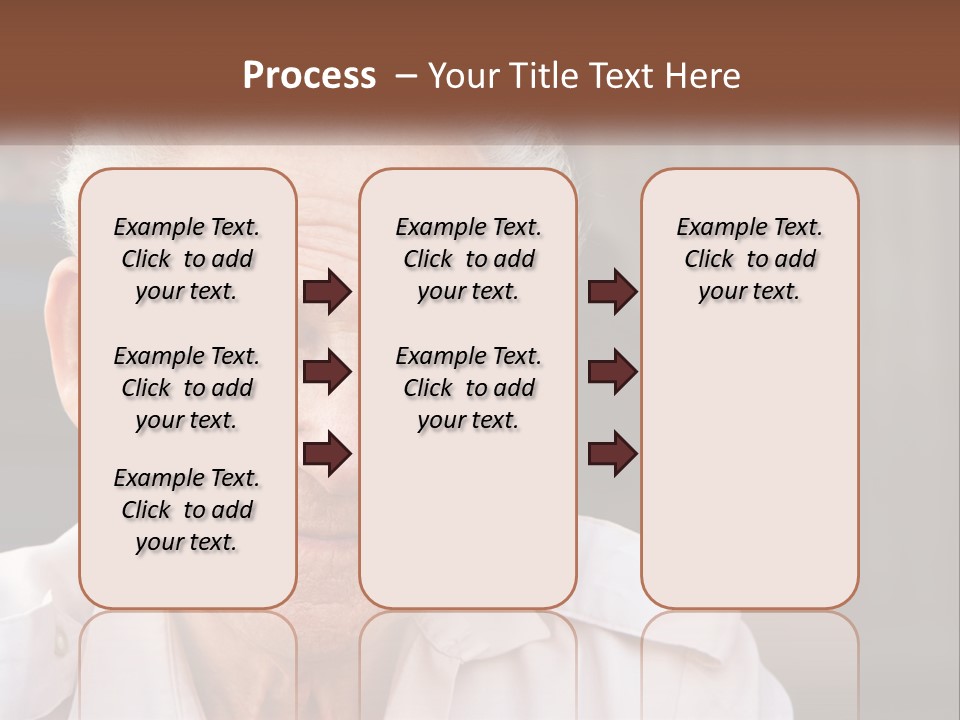 Estate Blue Sky Lawn PowerPoint Template