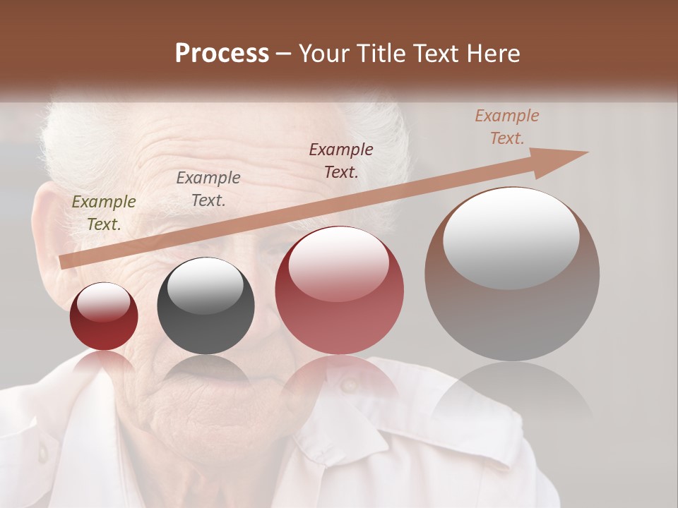 Estate Blue Sky Lawn PowerPoint Template