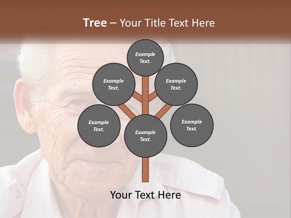 Estate Blue Sky Lawn PowerPoint Template