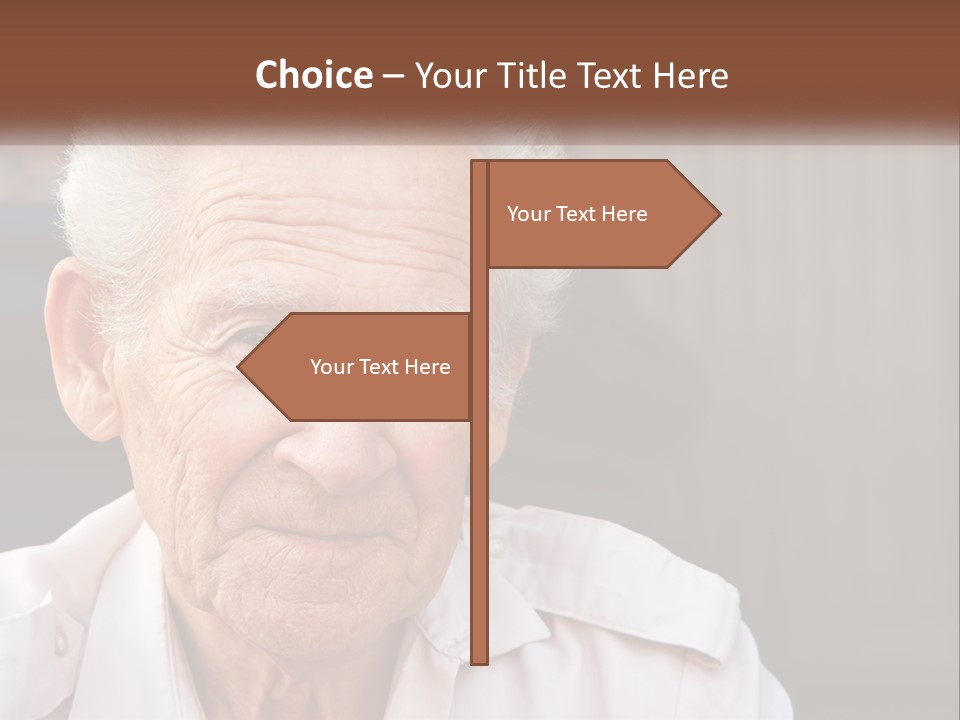 Estate Blue Sky Lawn PowerPoint Template