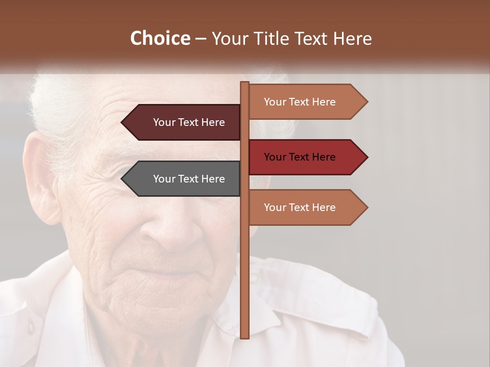 Estate Blue Sky Lawn PowerPoint Template