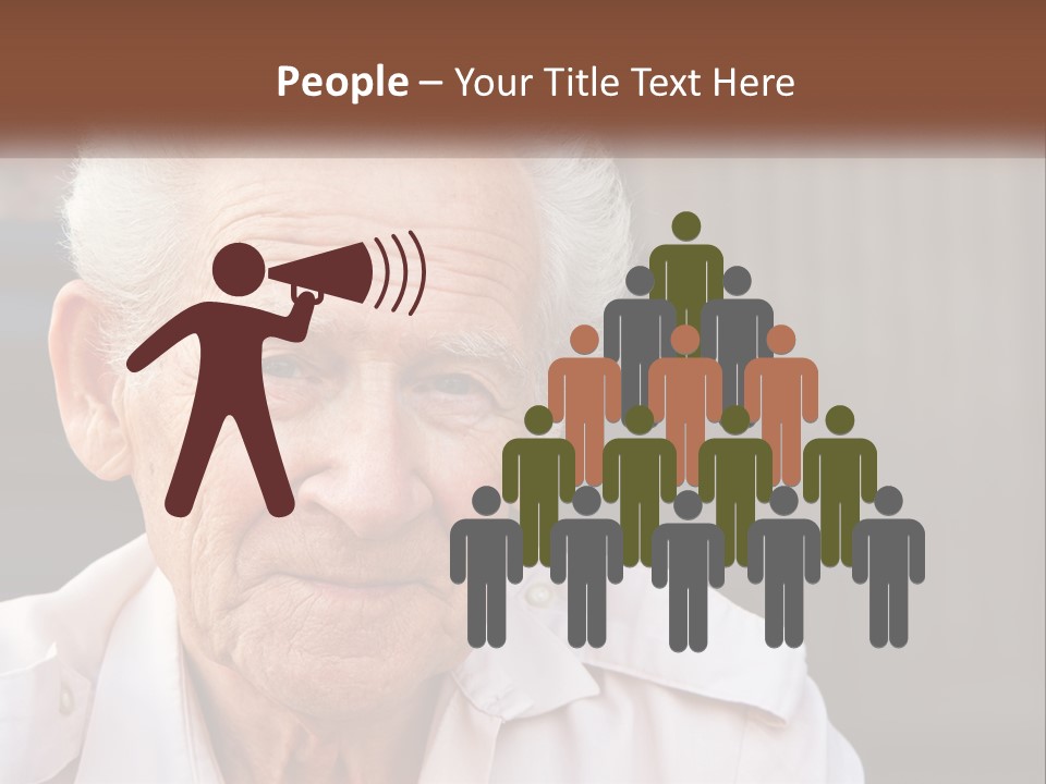 Estate Blue Sky Lawn PowerPoint Template