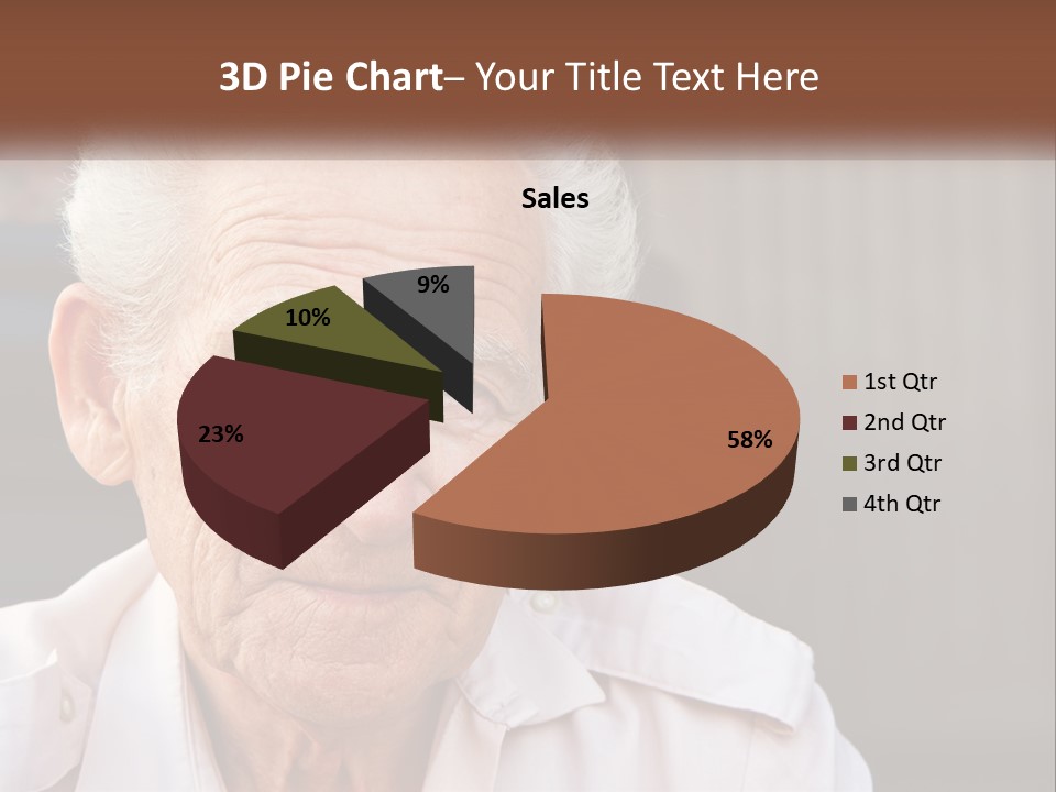 Estate Blue Sky Lawn PowerPoint Template