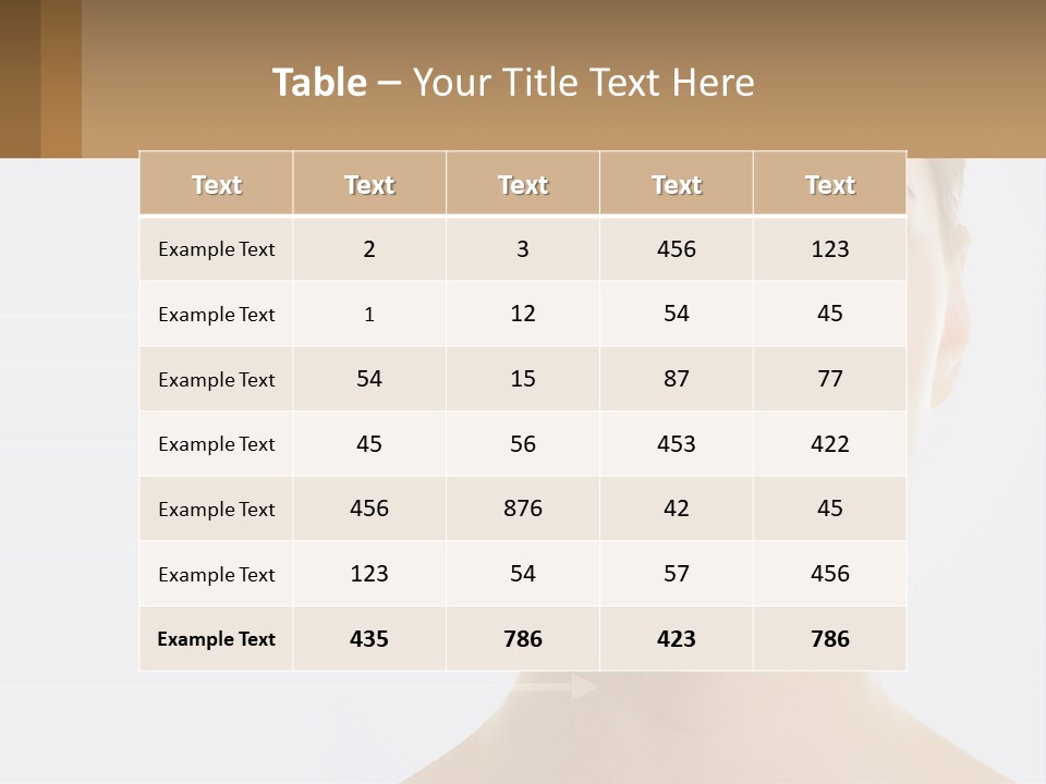 Model Residential Business PowerPoint Template