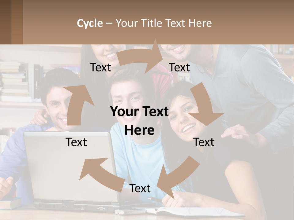 Model Human Hand Architect PowerPoint Template