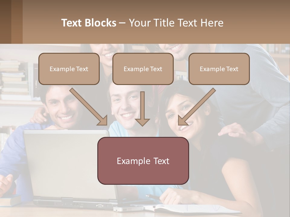 Model Human Hand Architect PowerPoint Template