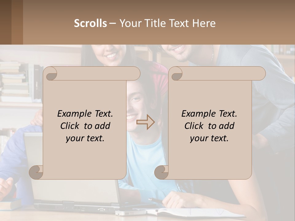 Model Human Hand Architect PowerPoint Template