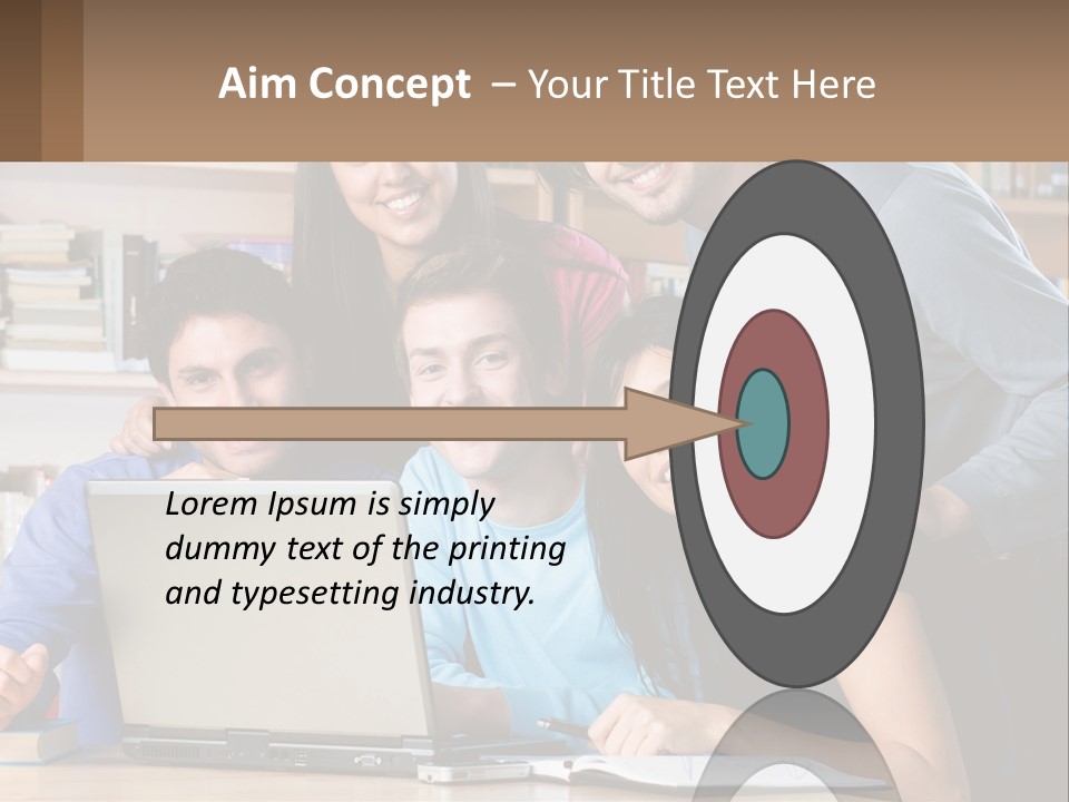 Model Human Hand Architect PowerPoint Template