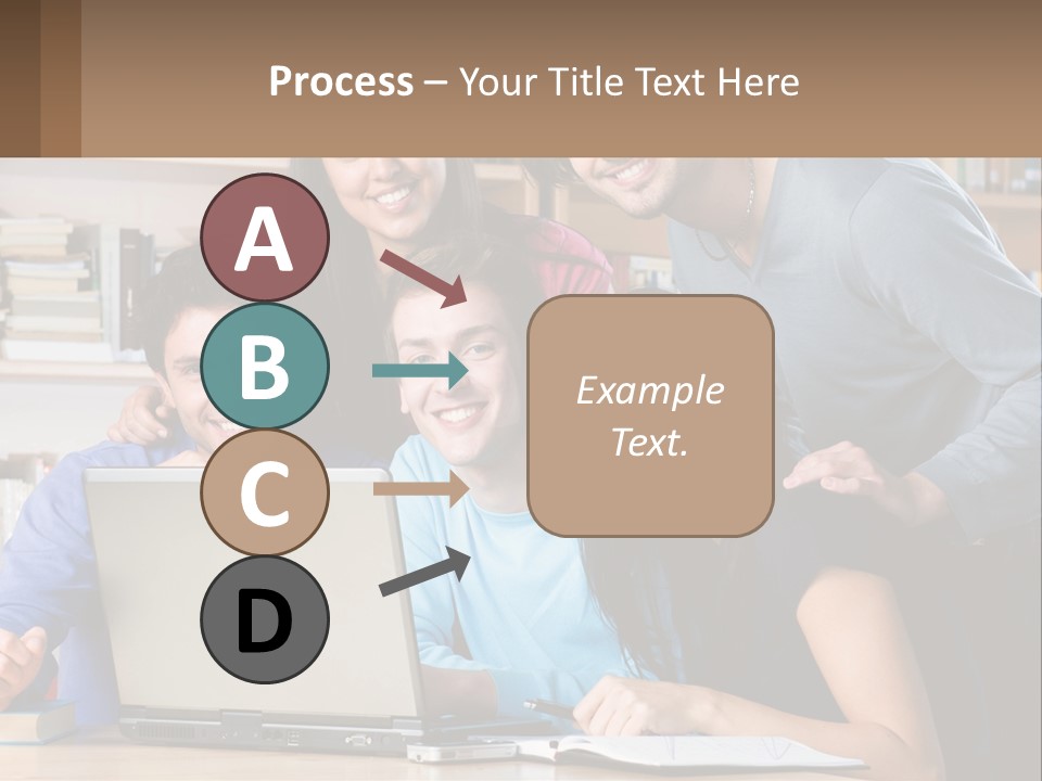 Model Human Hand Architect PowerPoint Template