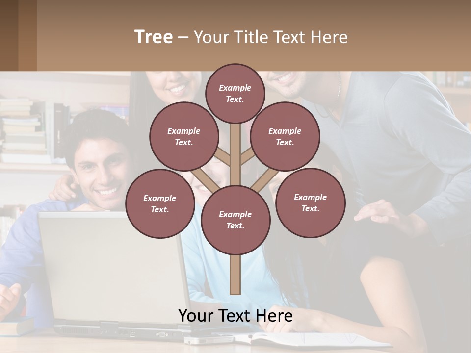 Model Human Hand Architect PowerPoint Template