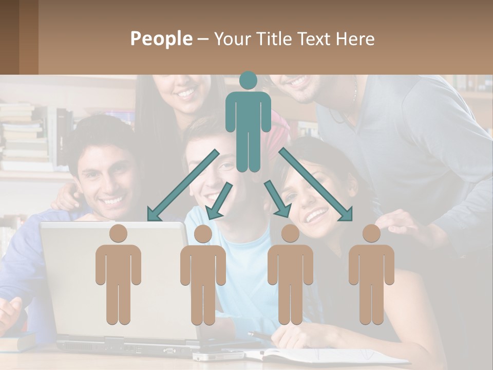 Model Human Hand Architect PowerPoint Template