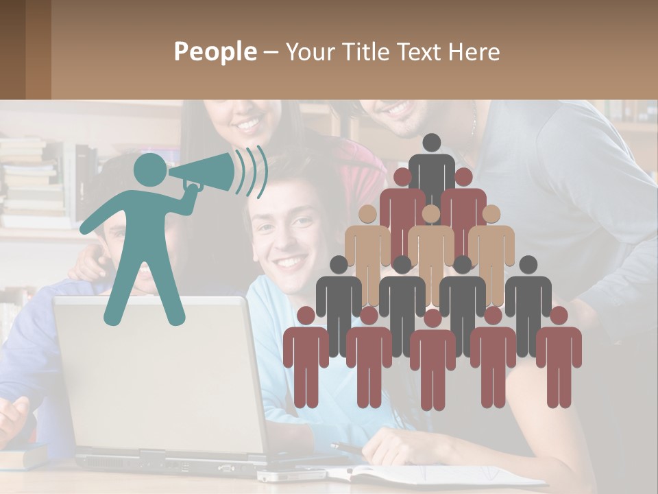 Model Human Hand Architect PowerPoint Template