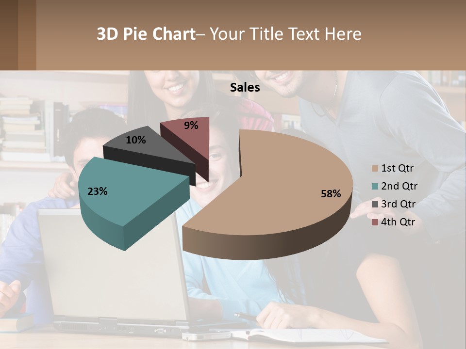 Model Human Hand Architect PowerPoint Template