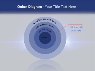 Loan Agent Garden PowerPoint Template