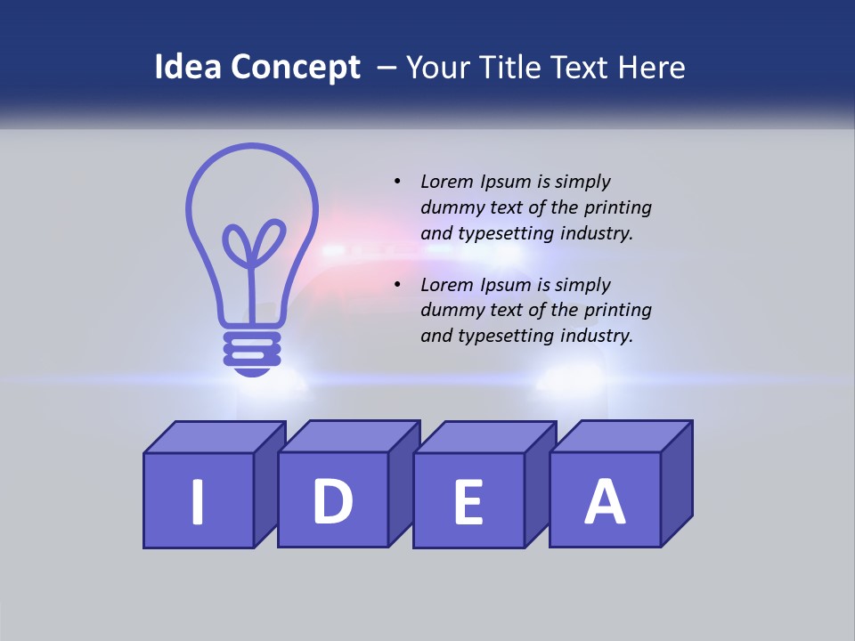 Loan Agent Garden PowerPoint Template