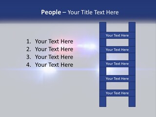 Loan Agent Garden PowerPoint Template