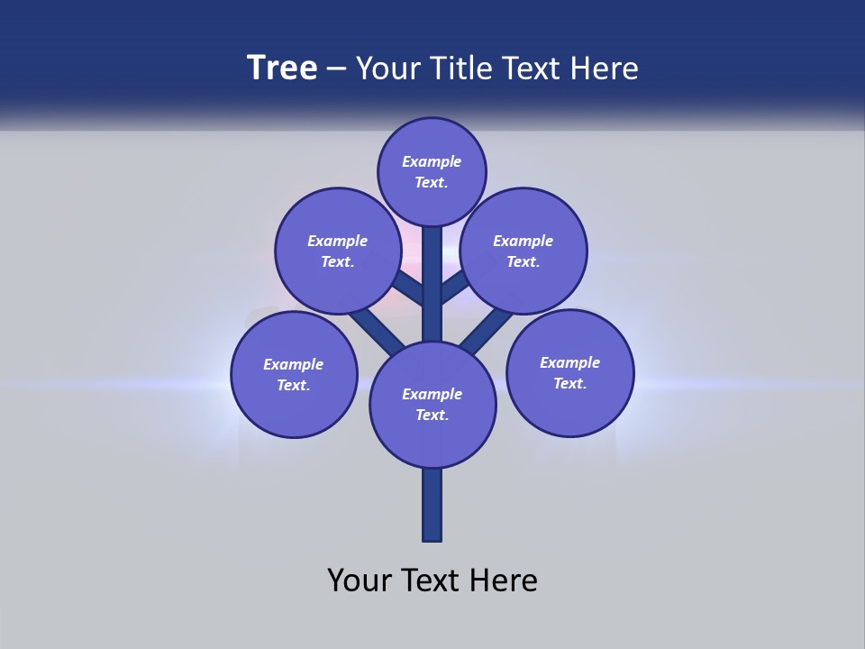 Loan Agent Garden PowerPoint Template