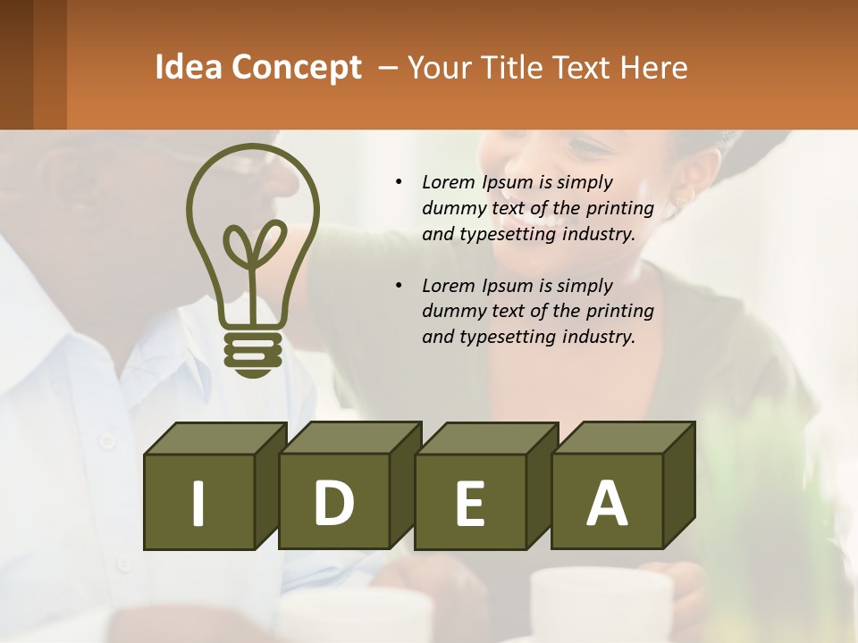 Rent Purchase Conceptual PowerPoint Template