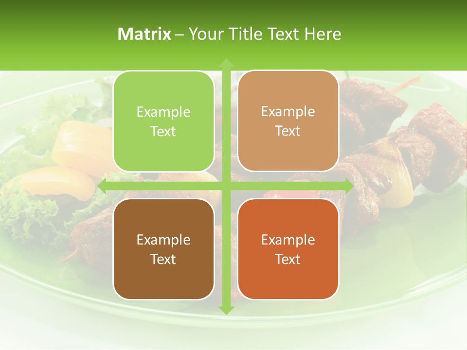 Green Ownership Model PowerPoint Template