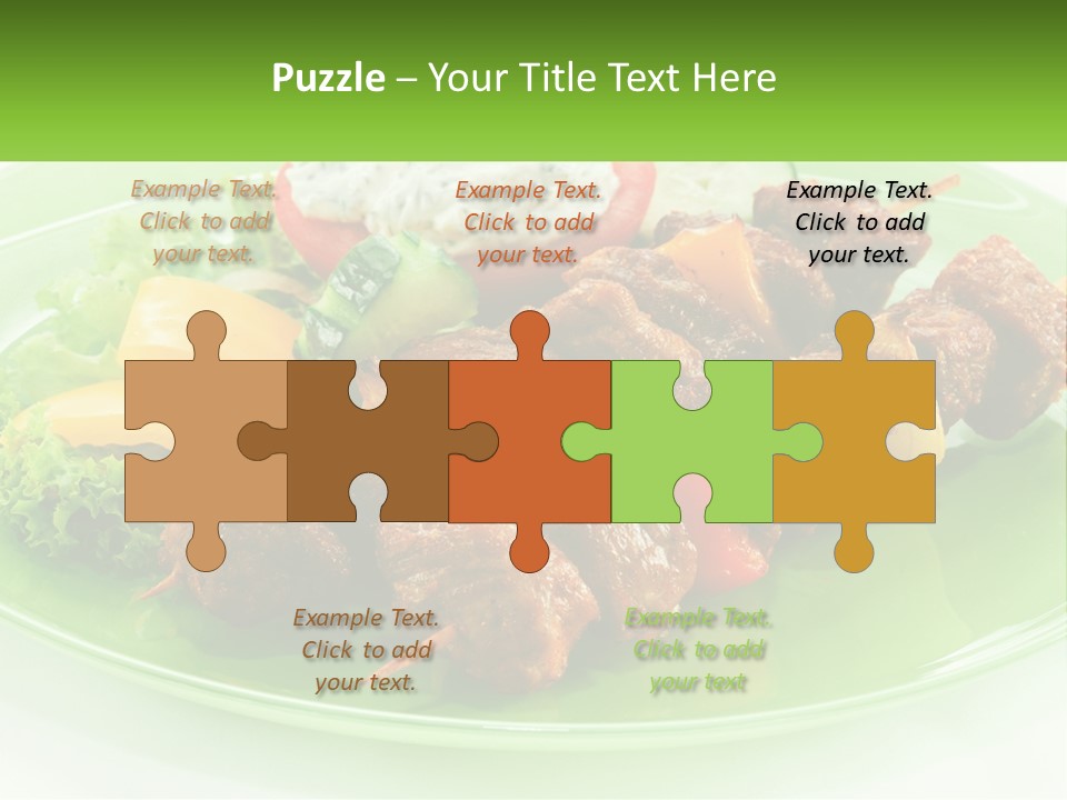 Green Ownership Model PowerPoint Template