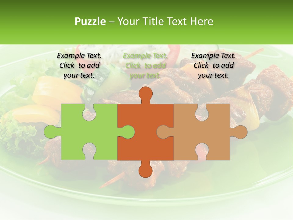 Green Ownership Model PowerPoint Template