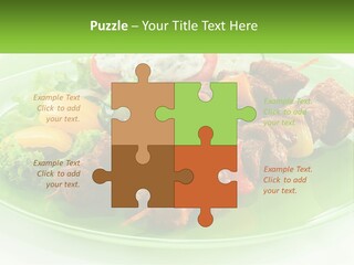 Green Ownership Model PowerPoint Template