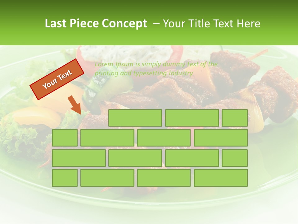 Green Ownership Model PowerPoint Template